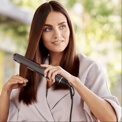 روش صحیح اتو کشیدن مو