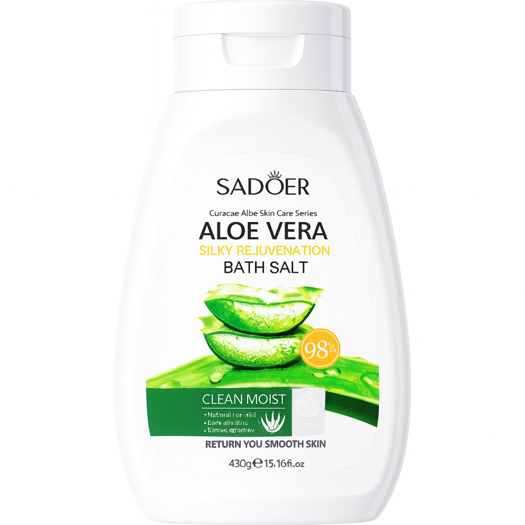 نمک حمام بدن آلوئه ورا 98 درصد سادور SADOER