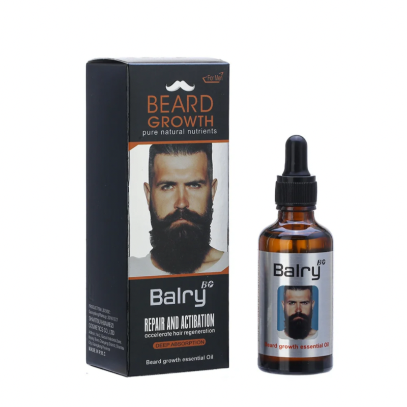 روغن پرپشت کننده ریش و سبیل Balry حجم 50 میل