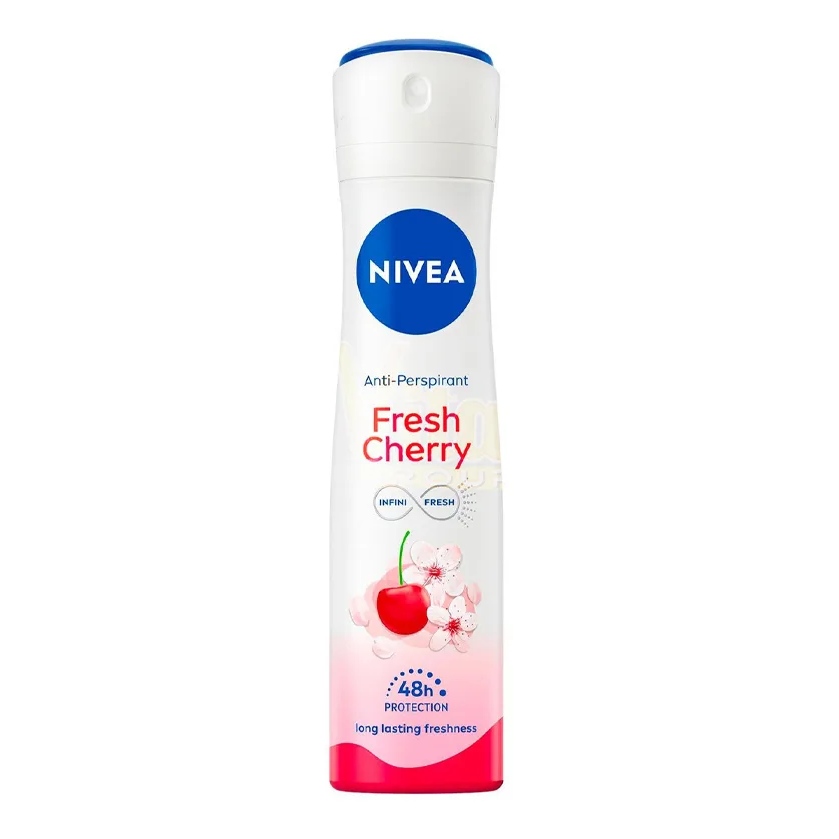 اسپری ضد تعریق زنانه نیوآ مدل Fresh Cherry حجم 150 میلی لیتر