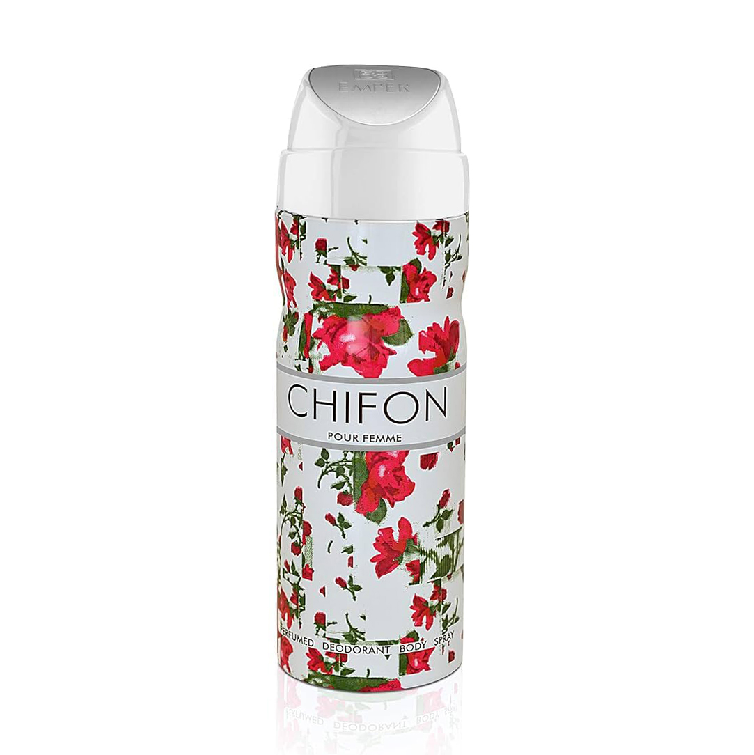 اسپری زنانه امپر مدل شیفون Chiffon حجم 200 میلی لیتر