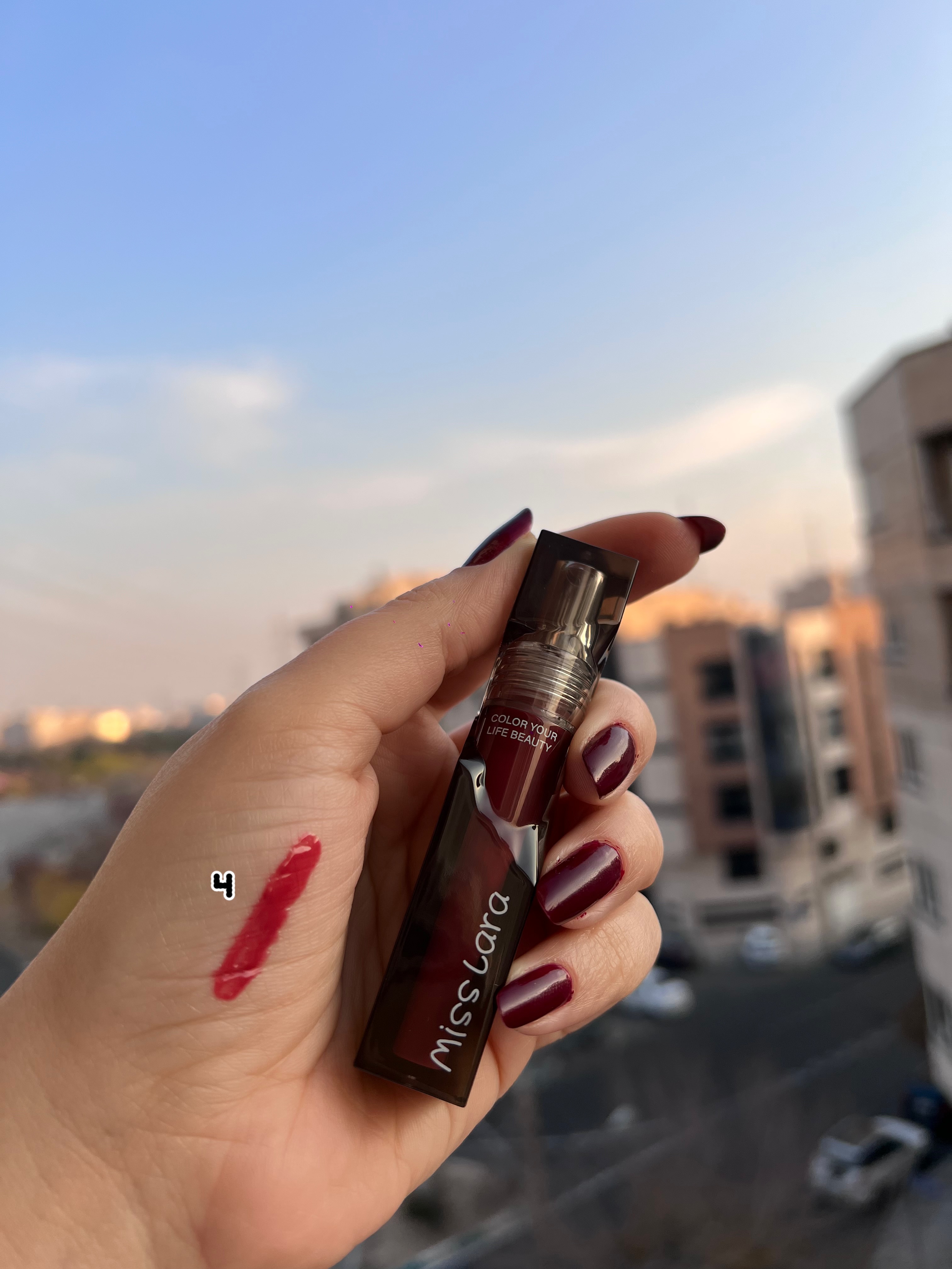 رژ مایع خیس Miss Lara شماره 4-1