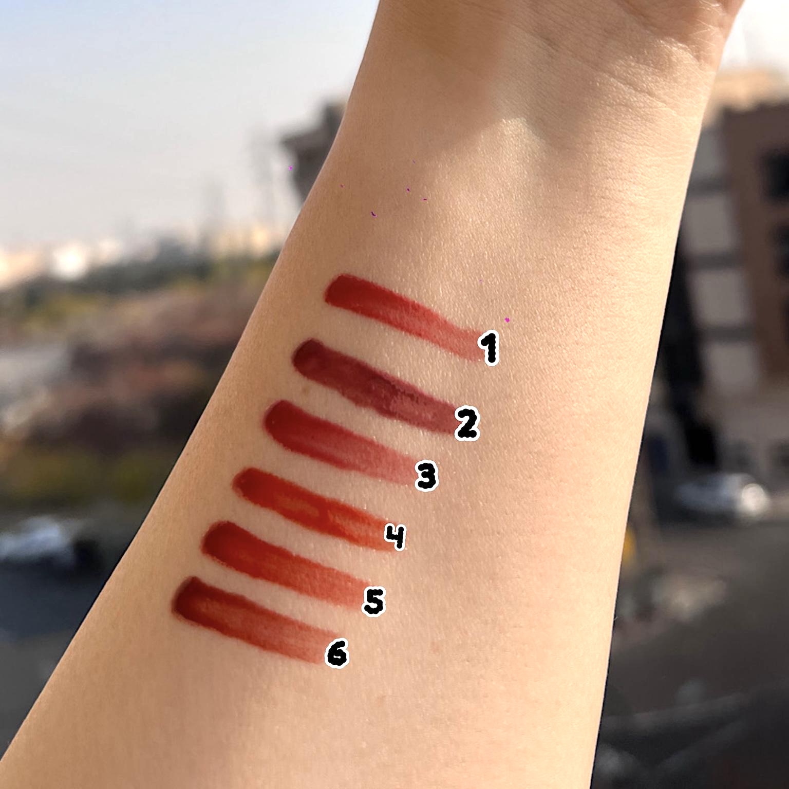 رژ مایع خیس Miss Lara شماره 6-0