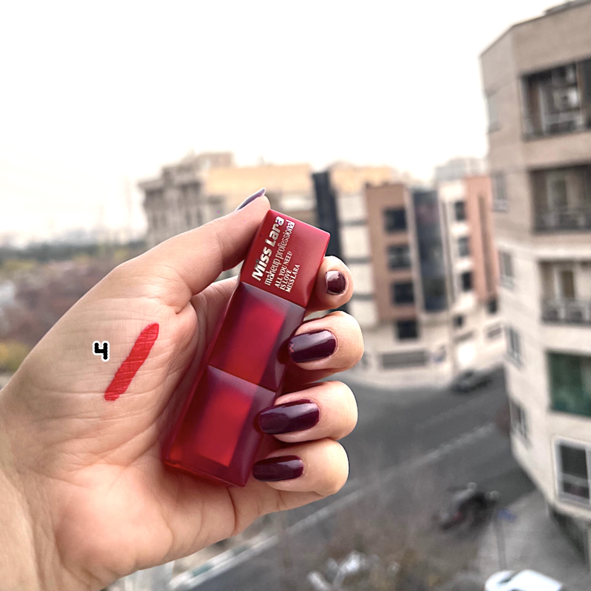 رژ خیس میس لارا Miss Lara شماره 4-0