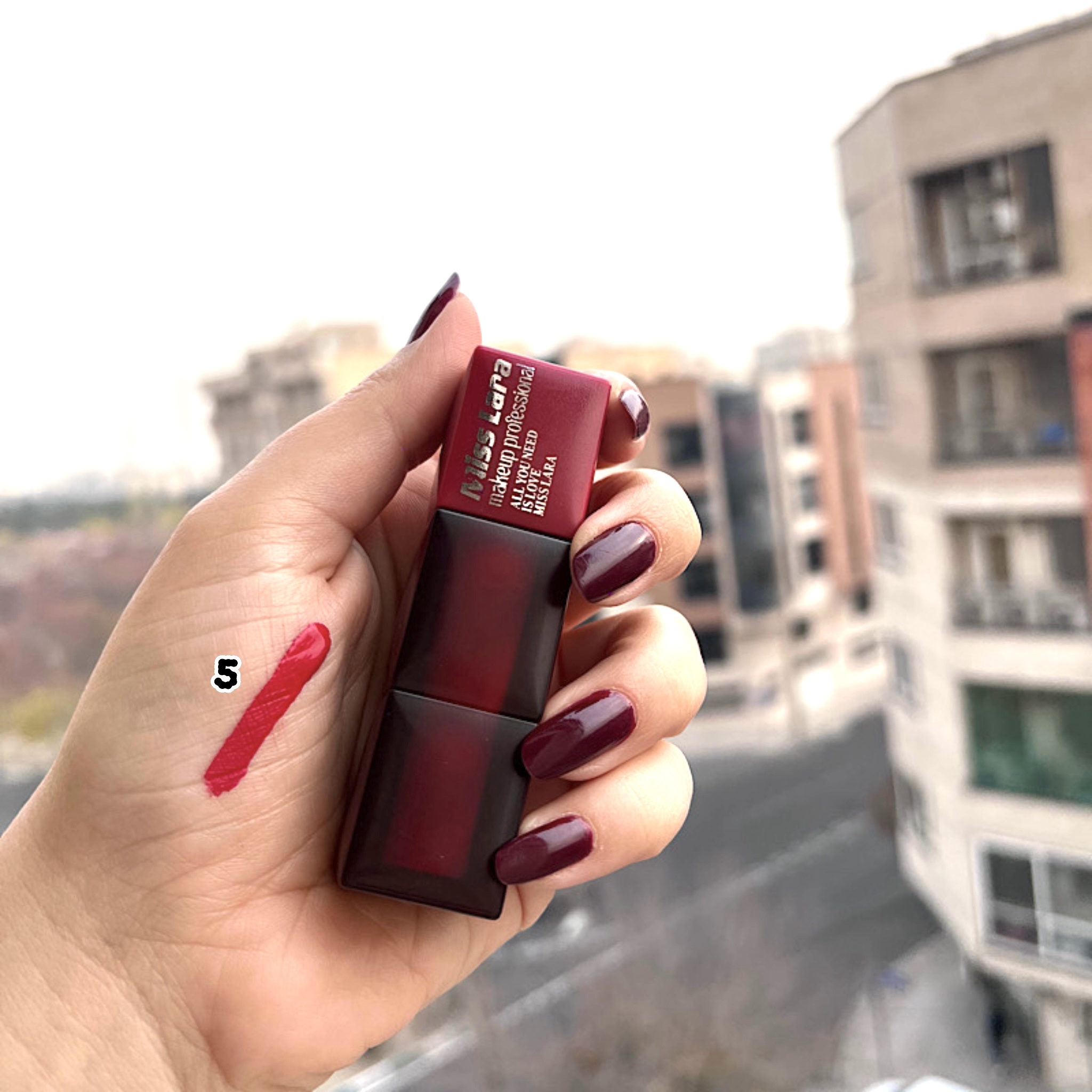 رژ خیس میس لارا Miss Lara شماره 5-0